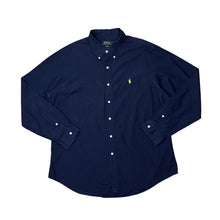 Load image into Gallery viewer, POLO RALPH LAUREN &quot;Custom Fit&quot; Classic Embroidered Mini Logo Long Sleeve Button-Up Shirt

