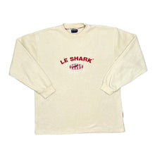 Load image into Gallery viewer, Vintage LE SHARK SPORTIF Embroidered Big Logo Spellout Crewneck Fleece Sweatshirt
