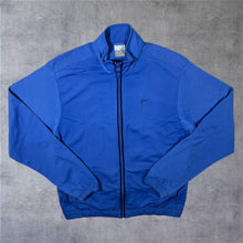 Load image into Gallery viewer, Early 00’s Nike Embroidered Swoosh Logo Blue Tracksuit Jacket
