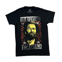 Load image into Gallery viewer, BUD SPENCER &quot;The Legend&quot; Actor Movie Tribute Spellout Graphic T-Shirt
