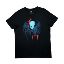 Load image into Gallery viewer, Stephen King&#39;s IT CHAPTER TWO Horror Thriller Clown Movie Spellout Graphic T-Shirt
