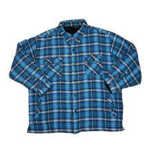 Load image into Gallery viewer, Vintage TEN WEST Tartan Lumberjack Plaid Check Padded Flannel Over Shirt
