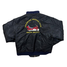 Load image into Gallery viewer, Vintage GOLDWING OWNERS OF GB Biker Motorcycle USAF Type MA-1 Bomber Jacket
