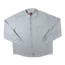 Load image into Gallery viewer, Early 00&#39;s Guess Classic Beige Long Sleeve Cotton Linen Blend Shirt
