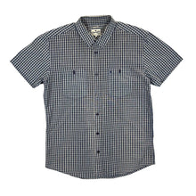Load image into Gallery viewer, Early 00's WRANGLER "Regular Fit" Plaid Check Mini Pocket Logo Short Sleeve Shirt
