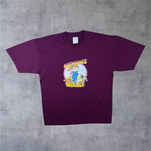 Load image into Gallery viewer, Vintage Screen Stars Here Comes Trouble Cartoon Girl Cat Y2K Graphic T-Shirt
