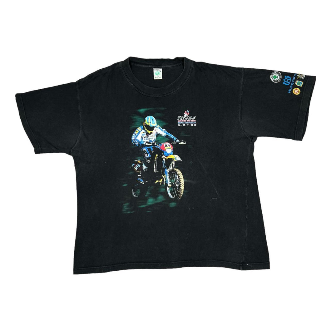 Vintage ENDURO GP (2002) Motorsports Biker Racing Spellout Graphic