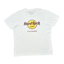 Load image into Gallery viewer, HARD ROCK CAFE &quot;Hollywood&quot; Classic Souvenir Logo Spellout Graphic T-Shirt
