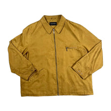 Load image into Gallery viewer, CASANOVA Product Of Oratop Made In Finland Brown Tan Poly Cotton Blend Zip Bomber Jacket
