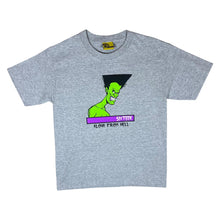 Load image into Gallery viewer, SIXTEEN SKATEBOARDS &quot;Aloha From Hell&quot; Skater Graphic Grey T-Shirt
