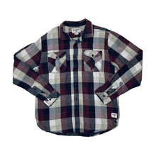 Load image into Gallery viewer, BILLABONG Classic Plaid Check Surfer Skater Long Sleeve Flannel Cotton Shirt
