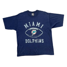 Load image into Gallery viewer, Vintage Pro Player NFL MIAMI DOLPHINS Football Logo Spellout Graphic T-Shirt
