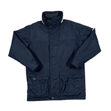 Load image into Gallery viewer, Vintage MUSTO SNUGS Classic Navy Blue Fleece Lined Outdoor Jacket
