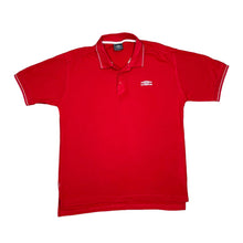 Load image into Gallery viewer, Early 00&#39;s UMBRO Classic Basic Embroidered Mini Logo Short Sleeve Polo Shirt
