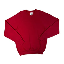Load image into Gallery viewer, Vintage 90&#39;s LEE Midweight Cotton Blend Made In USA Red Crewneck Sweatshirt
