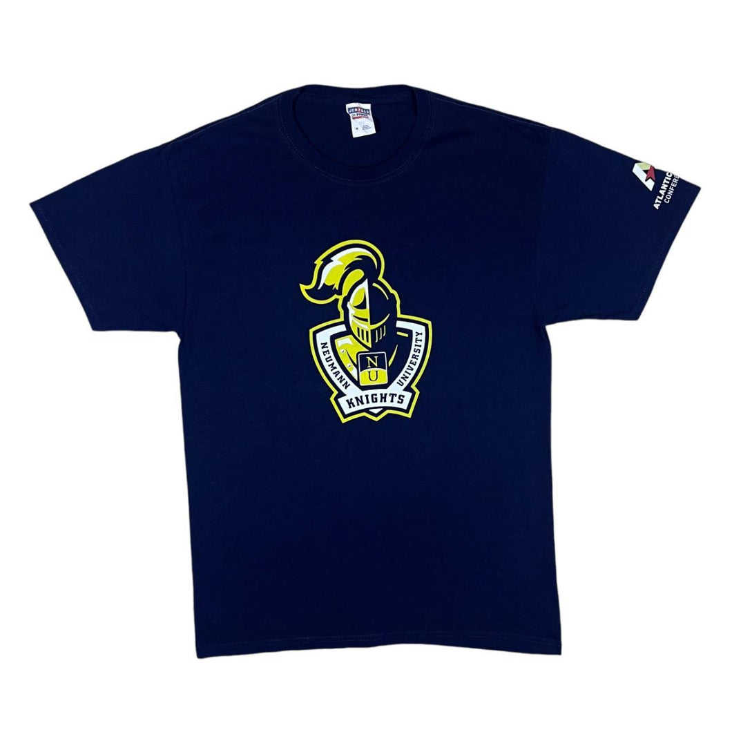 NEUMANN UNIVERSITY KNIGHTS College Sports Graphic Navy Blue T-Shirt