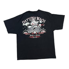 Load image into Gallery viewer, Early 00&#39;s Delta DAYTONA BEACH BIKE WEEK (2006) Gothic Biker Souvenir Graphic T-Shirt
