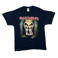 Load image into Gallery viewer, IRON MAIDEN (2007) Eddie Spellout Graphic Heavy Metal Music Band T-Shirt
