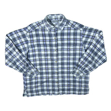 Load image into Gallery viewer, Vintage True Fashion Multi Check Cotton Long Sleeve Button-Up Flannel Shirt
