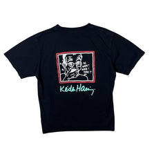 Load image into Gallery viewer, Uniqlo x Keith Haring NYC Pop Icons Black Short Sleeve Pocket Cotton T-Shirt
