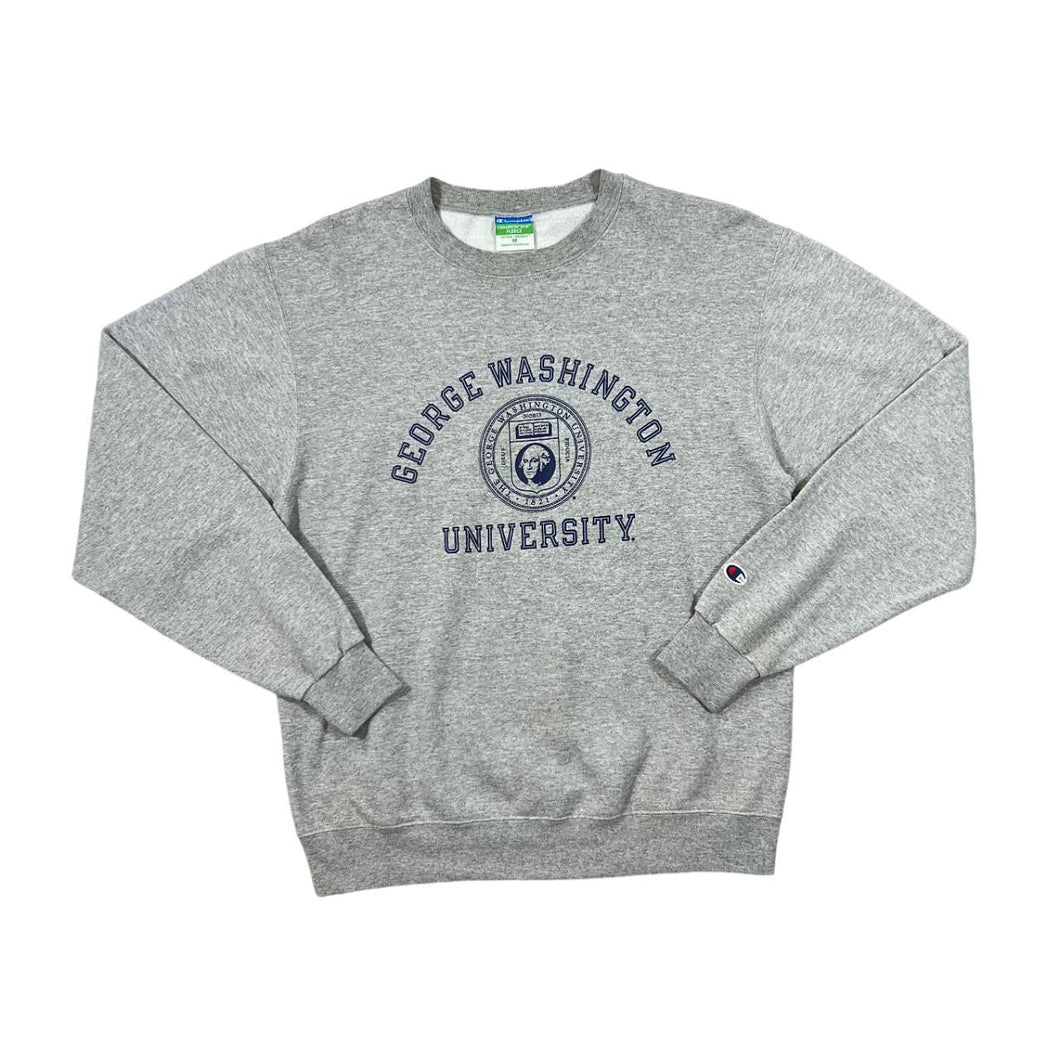Champion GEORGE WASHINGTON UNIVERSITY College Spellout Graphic Crewneck Sweatshirt