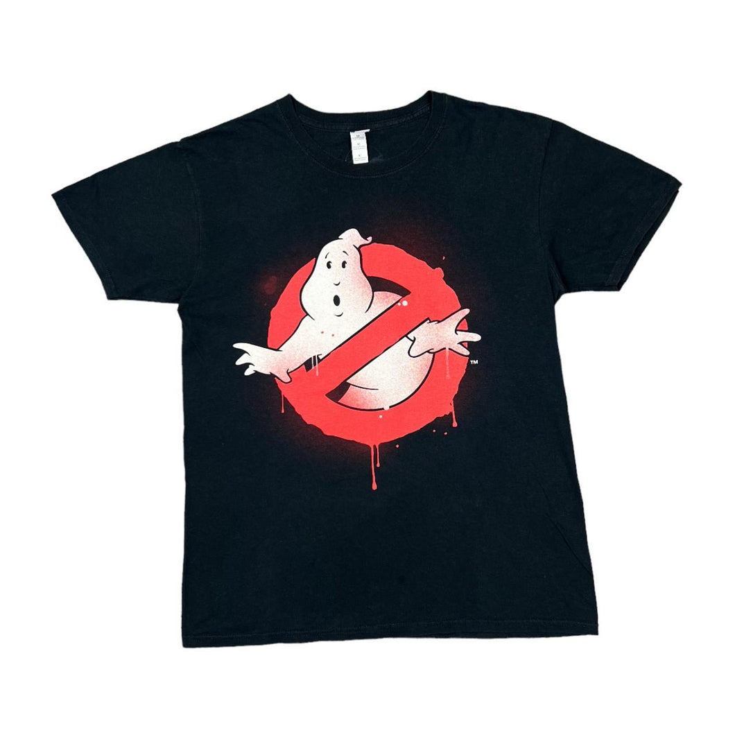 GHOSTBUSTERS Classic Ghost Logo Sci-Fi Movie Graphic T-Shirt