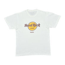 Load image into Gallery viewer, HARD ROCK CAFE &quot;Paris&quot; Classic Souvenir Logo Spellout Graphic T-Shirt

