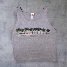 Load image into Gallery viewer, Early 00’s Hard Rock Cafe “Myrtle Beach” Guitar Palm Tree Souvenir Graphic Vest Top
