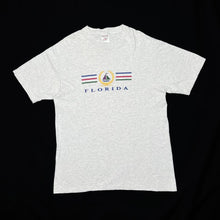 Load image into Gallery viewer, Vintage 90’s Oneita FLORIDA Embroidered Nautical Souvenir Graphic Single Stitch T-Shirt
