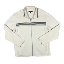 Load image into Gallery viewer, NEXT Classic Cream Striped Panel Zip Sweatshirt Top
