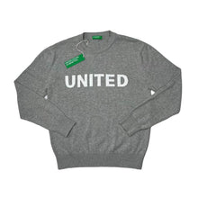 Load image into Gallery viewer, UNITED COLORS OF BENETTON Big Spellout Knit Crewneck Sweater Jumper
