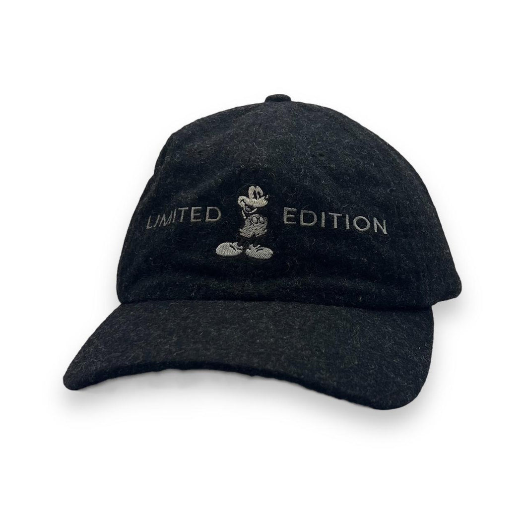 Early 00’s DISNEY “Limited Edition” Mickey Mouse Souvenir Embroidered Spellout Baseball Cap