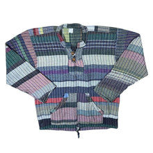 Load image into Gallery viewer, Vintage Mar Fex Made In Ecuador Multi Colour Hippy Button Long Sleeve Shirt
