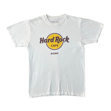 Load image into Gallery viewer, HARD ROCK CAFE &quot;Rome&quot; Classic Souvenir Logo Spellout Graphic T-Shirt
