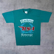 Load image into Gallery viewer, Vintage Screen Stars (1995) BSA “Rockers Revenge” Biker Spellout Graphic Single Stitch T-Shirt
