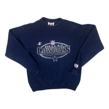 Load image into Gallery viewer, Vintage 90&#39;s Logo Athletic NFL Dallas Cowboys Embroidered Football Navy Blue Sweatshirt
