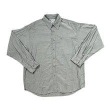 Load image into Gallery viewer, COLUMBIA SPORTSWEAR &quot;GRT&quot; Classic Grey Modal Polyester Long Sleeve Zip Pocket Shirt
