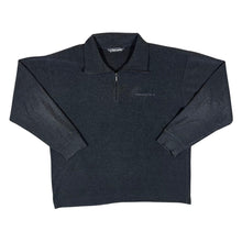 Load image into Gallery viewer, Vintage CAMPAGNOLO Embroidered Mini Logo Dark Grey 1/4 Zip Fleece Sweatshirt
