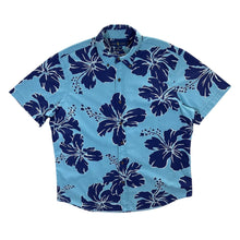 Load image into Gallery viewer, Ralph Lauren &quot;RL Untucked Fit&quot; Hawaiian Floral Patterned Short Sleeve Button-Up Shirt
