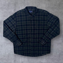 Load image into Gallery viewer, Lincoln Tartan Plaid Check Corduroy Cord Long Sleeve Cotton Shirt
