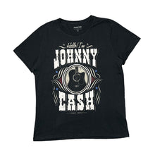 Load image into Gallery viewer, JOHNNY CASH Guitar Spellout Graphic Blues Country Rock Music Band T-Shirt
