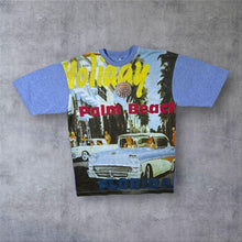 Load image into Gallery viewer, Vintage Brutus "Palm Beach Florida" All-Over Print Graphic Short Sleeve T-Shirt

