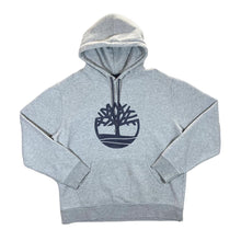 Load image into Gallery viewer, TIMBERLAND Classic Big Logo Graphic Grey Pullover Hoodie
