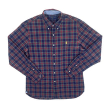 Load image into Gallery viewer, Ralph Lauren &quot;Slim Fit&quot; Plaid Check Cotton Long Sleeve Button-Up Shirt
