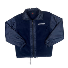 Load image into Gallery viewer, Vintage NIKE Embroidered Mini Logo Lightly Padded Zip Fleece Jacket
