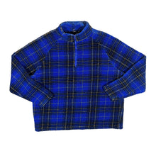 Load image into Gallery viewer, COTTON TRADERS Tartan Plaid Check 1/2 Zip Pullover Fleece Sweatshirt
