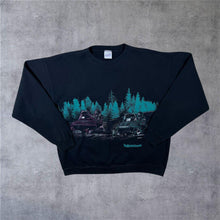 Load image into Gallery viewer, Vintage Alore (1992) Yellowstone Skimobile Snow Wildlife Graphic Sweatshirt
