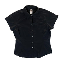 Load image into Gallery viewer, The North Face TNF Classic Black Hiking Utility Polyester Elastane Shirt
