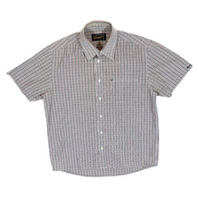 Load image into Gallery viewer, Vintage WRANGLER Classic Red White Blue Multi Check Short Sleeve Cotton Shirt
