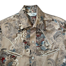 Load image into Gallery viewer, Vintage Touch Of Class Floral Flower Patterned Cowboy Western Style Long Sleeve Shirt
